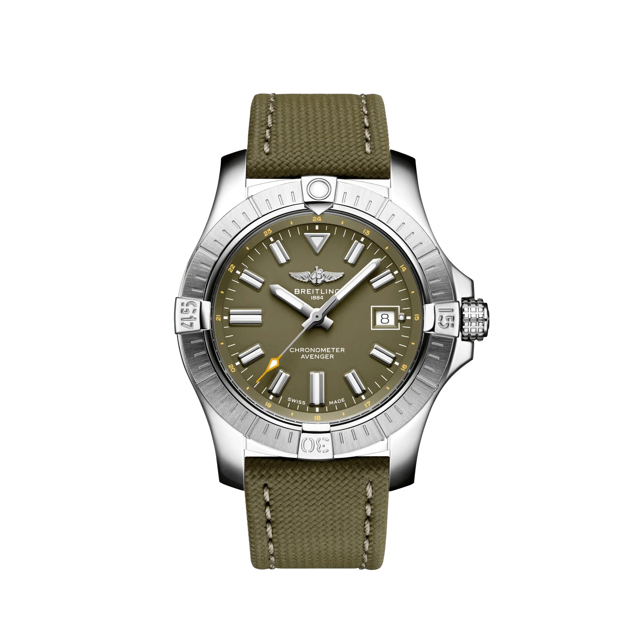 breitling-avenger-automatic-43-stainless-steel-ref-a17318101l1x1-ngaj9.jpg Breitling Avenger Automatic 43 Stainless Steel Ref# A17318101L1X1 - Image 1