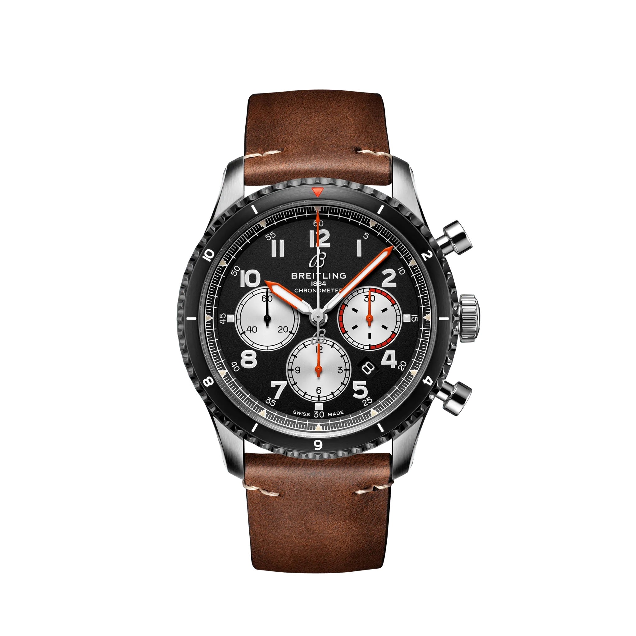 breitling-aviator-8-b01-chronograph-43-mosquito-stainless-steel-ref-ab01194a1b1x1-i01mo.jpg Breitling Aviator 8 B01 Chronograph 43 Mosquito Stainless Steel Ref# AB01194A1B1X1 - Image 1