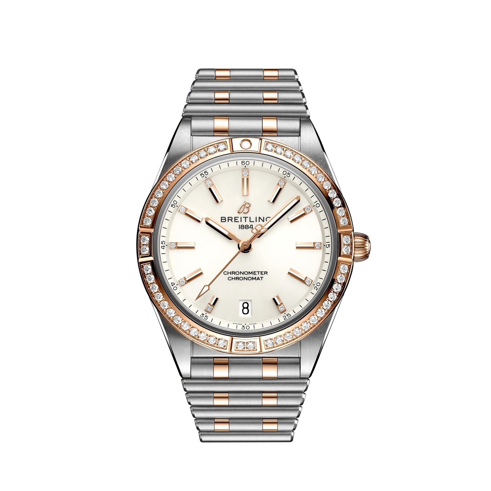 breitling-chronomat-automatic-36-stainless-steel-amp-18k-red-gold-gem-set-ref-u10380591a1u1-yyfpz.jpg Breitling Chronomat Automatic 36 Stainless Steel & 18k Red Gold (Gem-set) Ref# U10380591A1U1 - Image 1