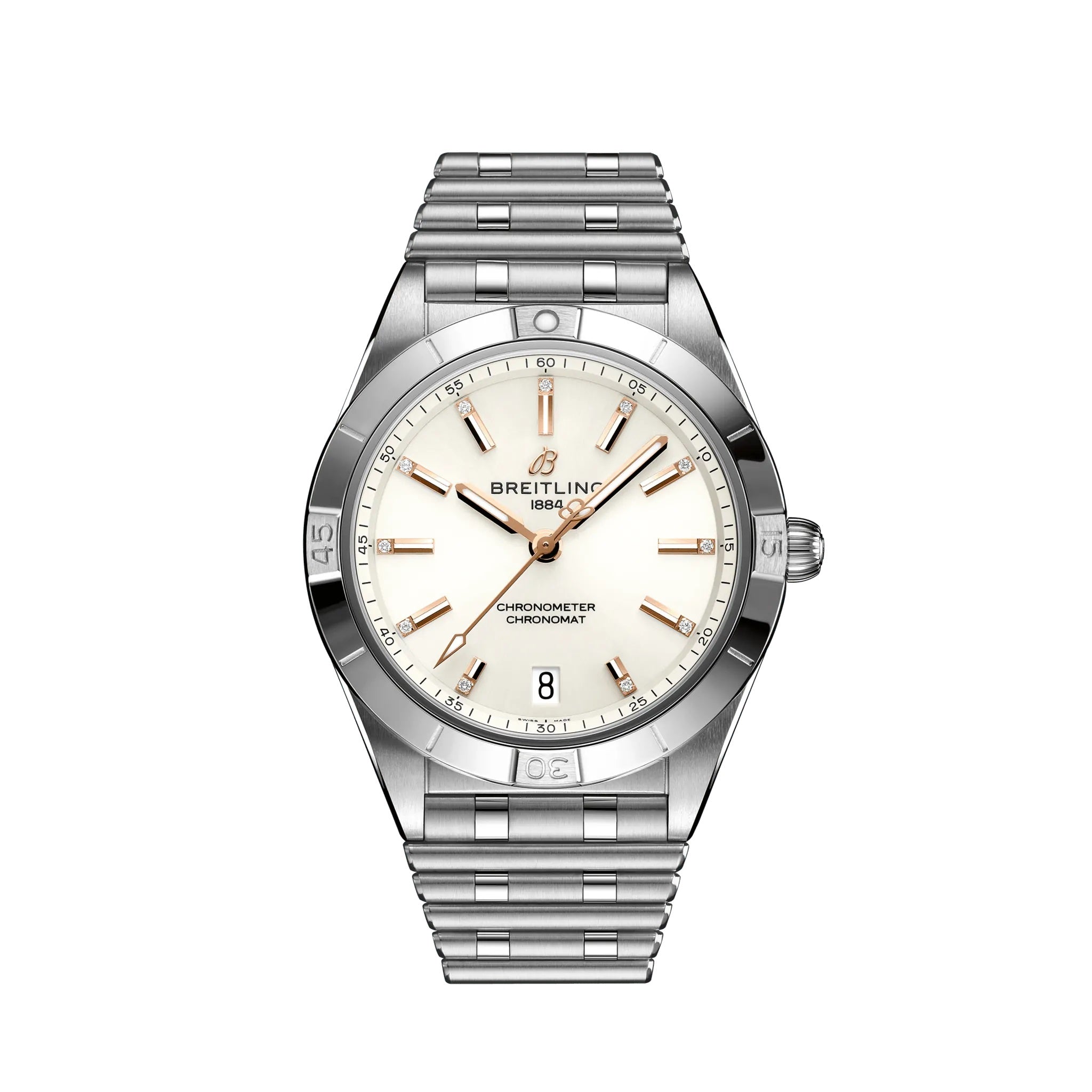 breitling-chronomat-automatic-36-stainless-steel-ref-a10380101a2a1-dr1zk.jpg Breitling Chronomat Automatic 36 Stainless Steel Ref# A10380101A2A1 - Image 1
