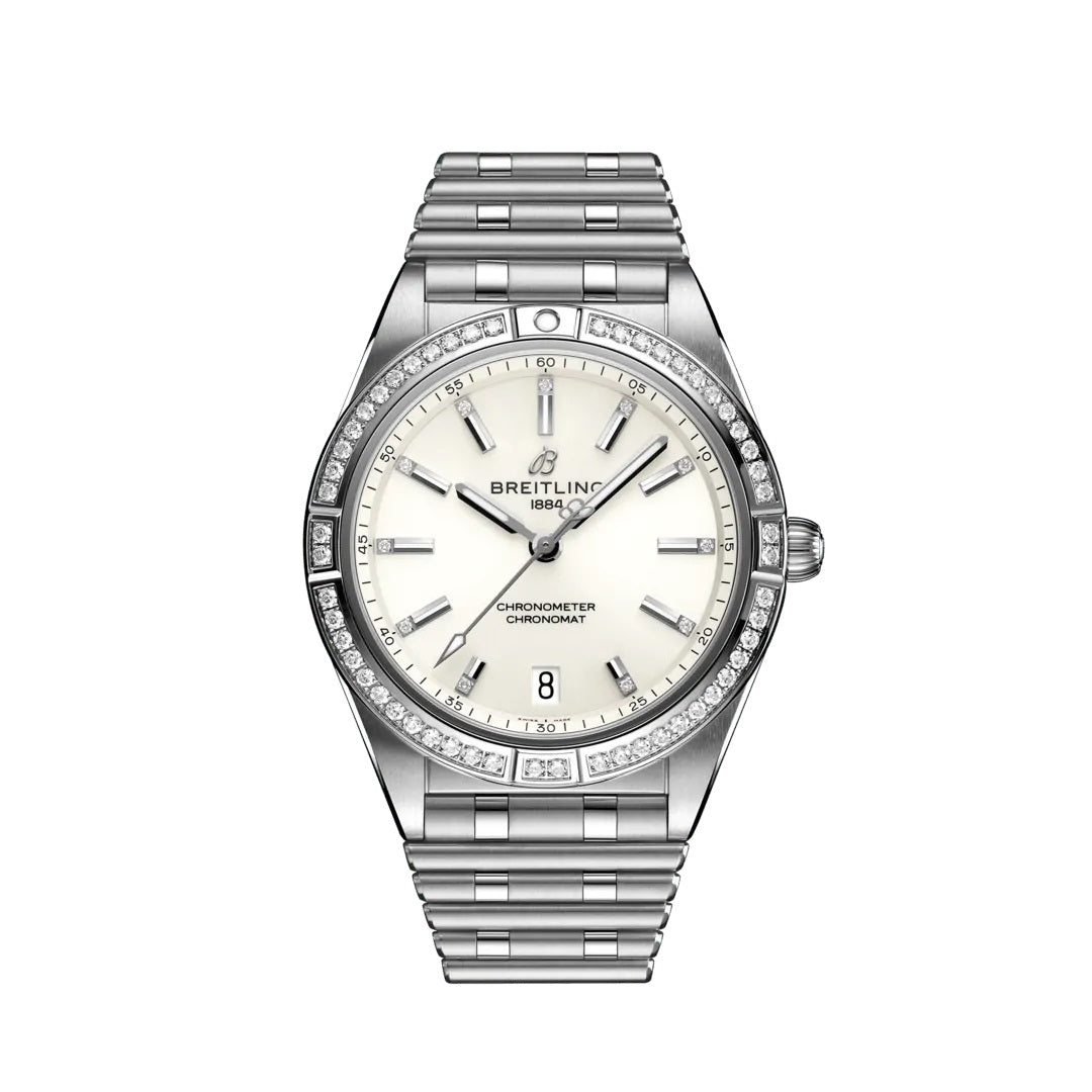 breitling-chronomat-automatic-36-stainless-steel-ref-a10380591a1a1-l0khq.jpg Breitling Chronomat Automatic 36 Stainless Steel Ref# A10380591A1A1 - Image 1
