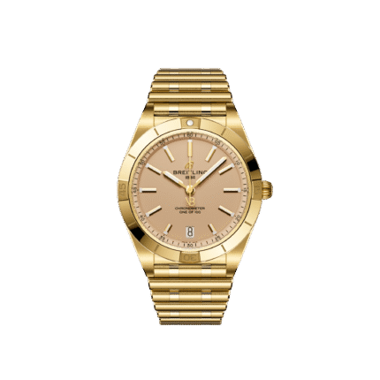 Breitling Chronomat Automatic 36 Victoria Beckham, 18k Yellow Gold, Ref# K103801A1A1K1, Unworn 2024