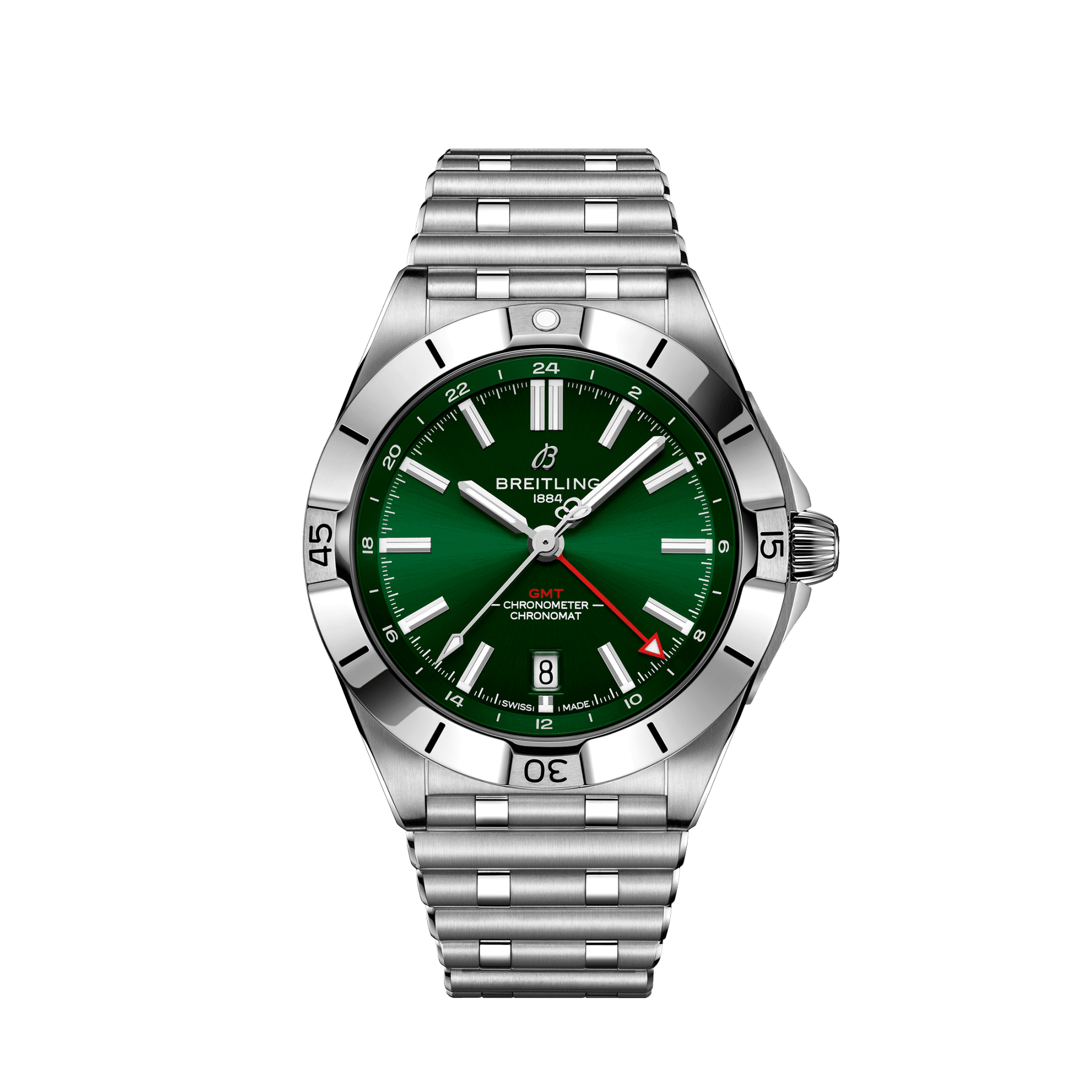 breitling-chronomat-automatic-gmt-40-stainless-steel-ref-a32398101l1a1-unworn-2024-fwrxp.png Breitling Chronomat Automatic GMT 40, Stainless Steel, Ref# A32398101L1A1, Unworn 2024 - Image 1