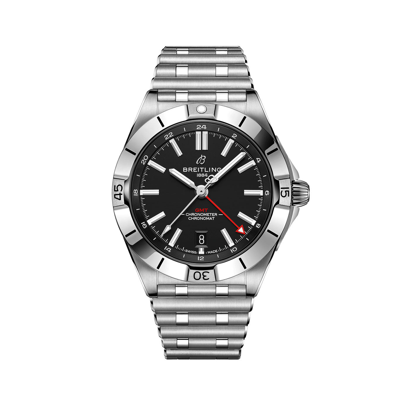 breitling-chronomat-automatic-gmt-ref-a32398101b1a1-h4qwa.jpg Breitling Chronomat Automatic GMT Ref# A32398101B1A1 - Image 1