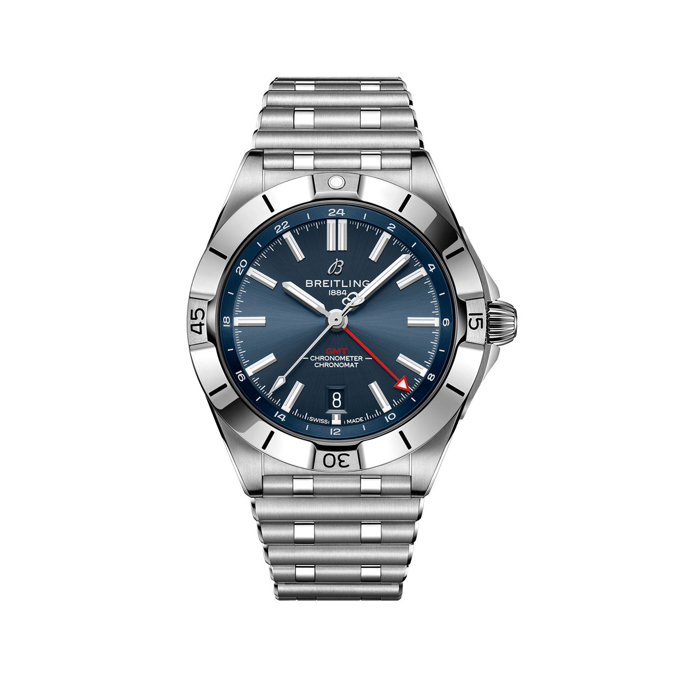 breitling-chronomat-automatic-gmt-ref-a32398101c1a1-5egsq.jpg Breitling Chronomat Automatic GMT Ref# A32398101C1A1 - Image 1