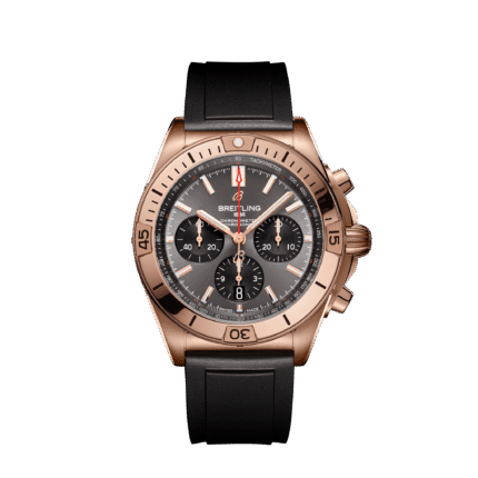 Breitling Chronomat B01 42, 18k Red Gold, Ref# RB0134101B1S1, Unworn 2024