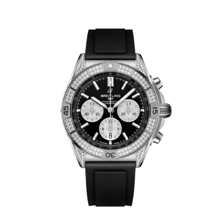 Breitling Chronomat B01 42, Stainless Steel and Diamonds, Ref# AB0134721B1S1, Unworn 2024