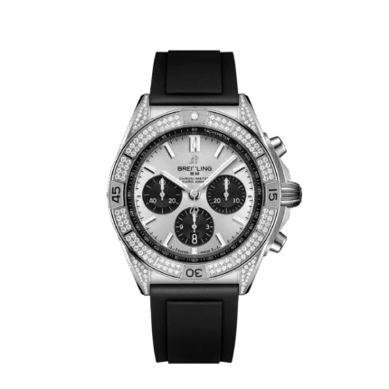 Breitling Chronomat B01 42, Stainless Steel and Diamonds, Ref# AB0134721G1S1, Unworn 2024