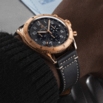 Breitling Classic AVI B04 Chronograph 46 P-51 Mustang, 18k Red Gold, Ref# RB04451A1B1X1, Unworn 2024 - Image 2