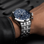 Breitling Classic AVI B04 Chronograph GMT 46 Tribute to Vought F4U Corsair, Stainless Steel, Ref# AB04451A1C1A1, Unworn 2024 - Image 2