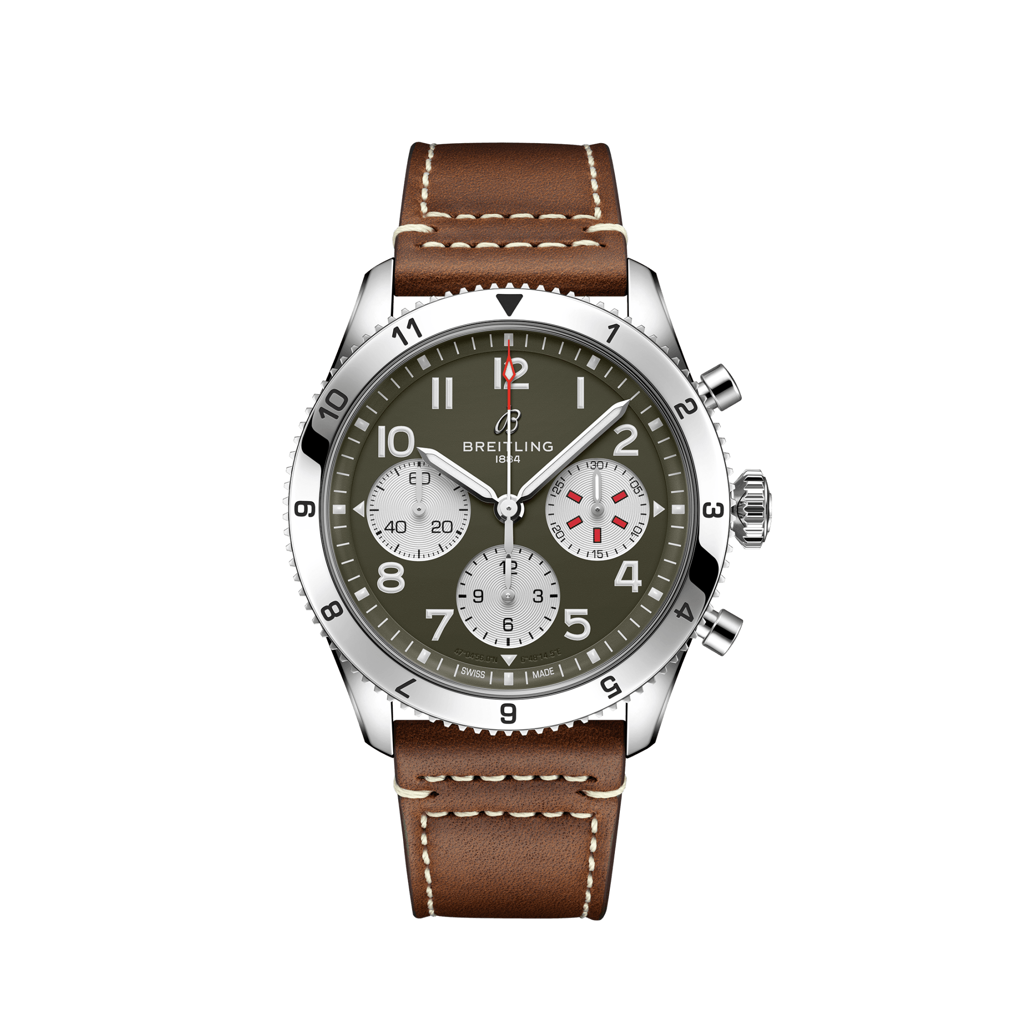 breitling-classic-avi-chronograph-42-curtiss-warhawk-stainless-steel-ref-a233802a1l1x1-unworn-2024-z7csy.png Breitling Classic AVI Chronograph 42 Curtiss Warhawk, Stainless Steel, Ref# A233802A1L1X1, Unworn 2024 - Image 1