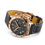 Breitling Classic AVI Chronograph 42 P-51 Mustang, 18k Red Gold, Ref# R233801A1B1X1, Unworn 2024 - Image 4