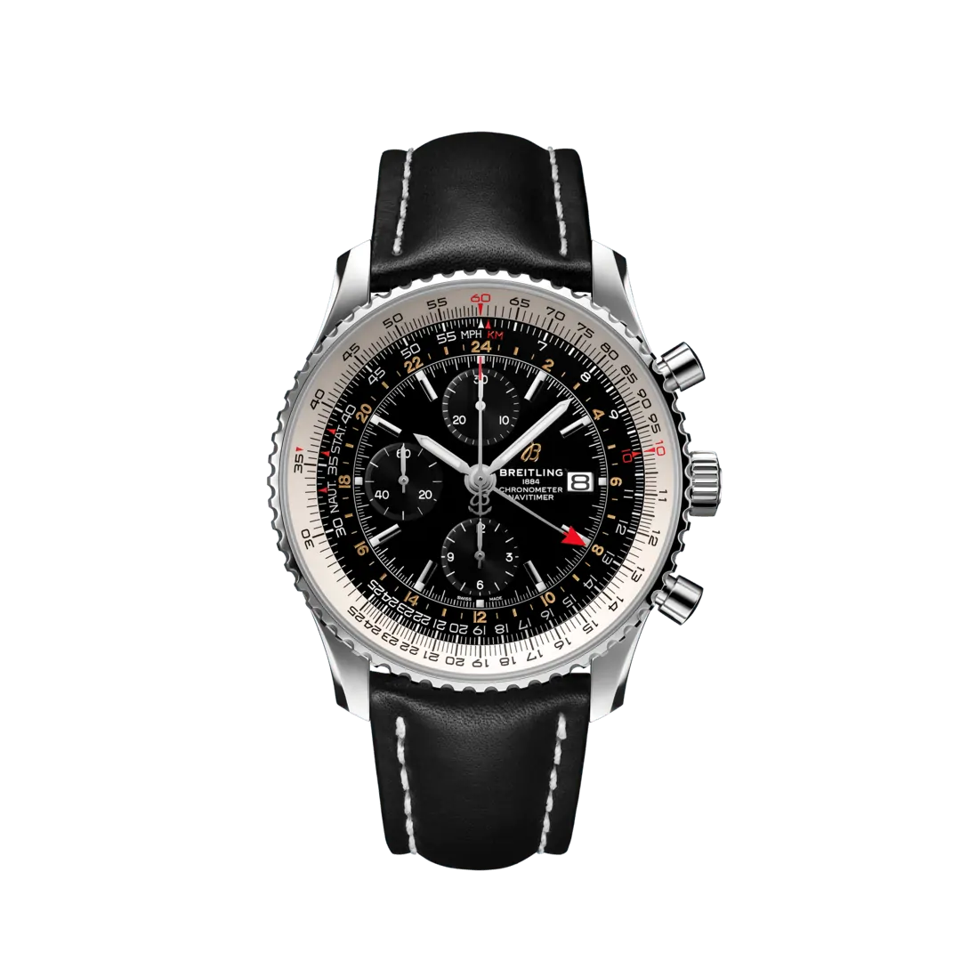 breitling-navitimer-1-chronograph-gmt-46-ref-a24322121b2x1-4wz6c.png Breitling Navitimer 1 Chronograph GMT 46, Ref# A24322121B2X1 - Image 1