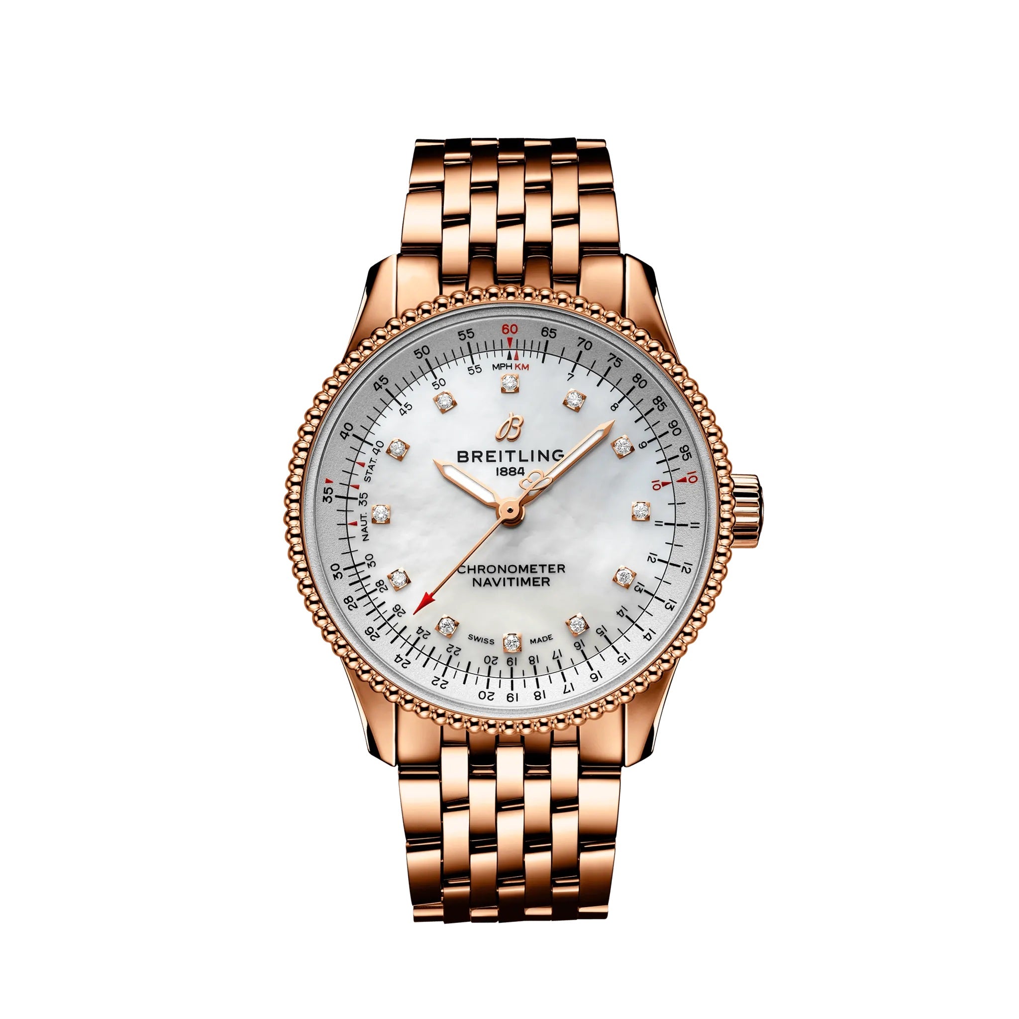breitling-navitimer-automatic-35-18k-red-gold-ref-r17395211a1r1-i55bh.jpg Breitling Navitimer Automatic 35 18k Red Gold Ref# R17395211A1R1 - Image 1