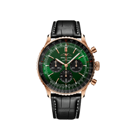 Breitling Navitimer B01 Chronograph 46, 18k Red Gold, Ref# RB0137241L1P1, Unworn 2024