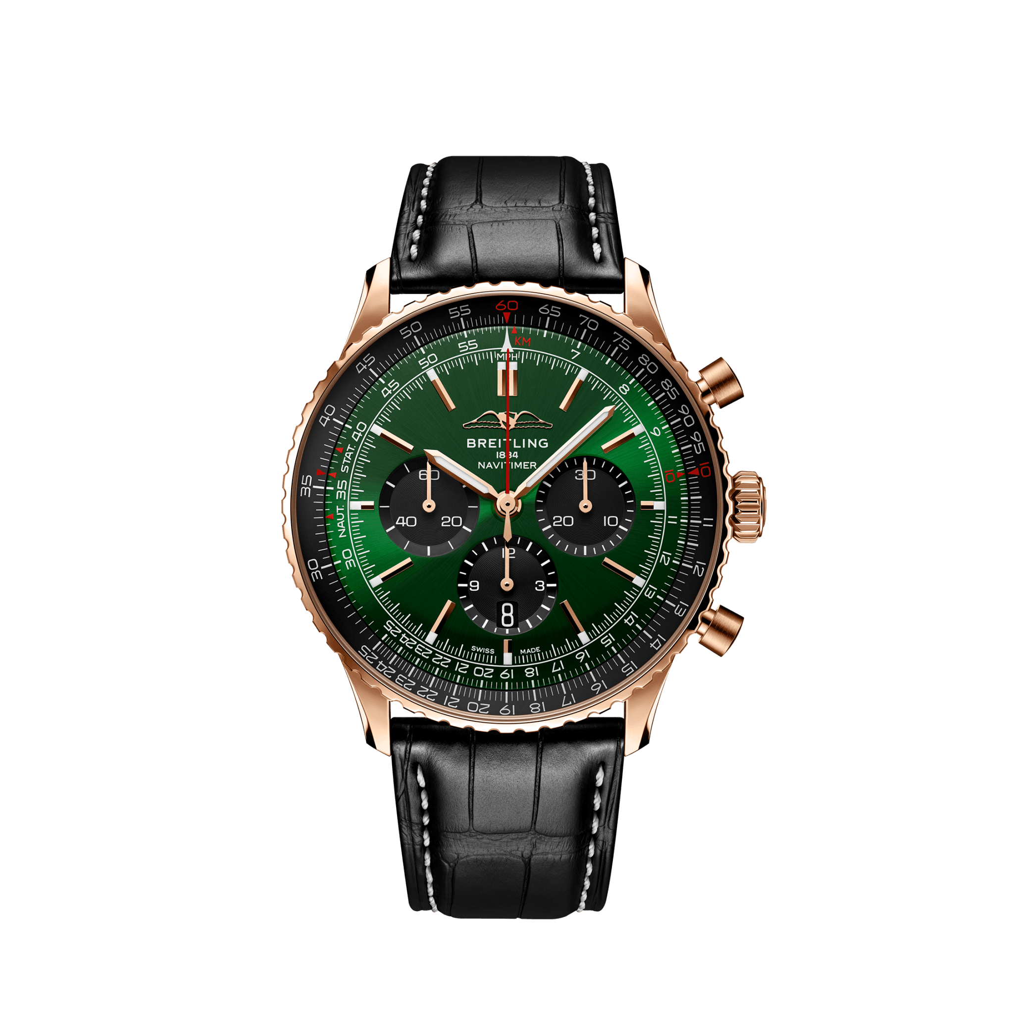 breitling-navitimer-b01-chronograph-46-18k-red-gold-ref-rb0137241l1p1-unworn-2024-mvomq.png Breitling Navitimer B01 Chronograph 46, 18k Red Gold, Ref# RB0137241L1P1, Unworn 2024 - Image 1