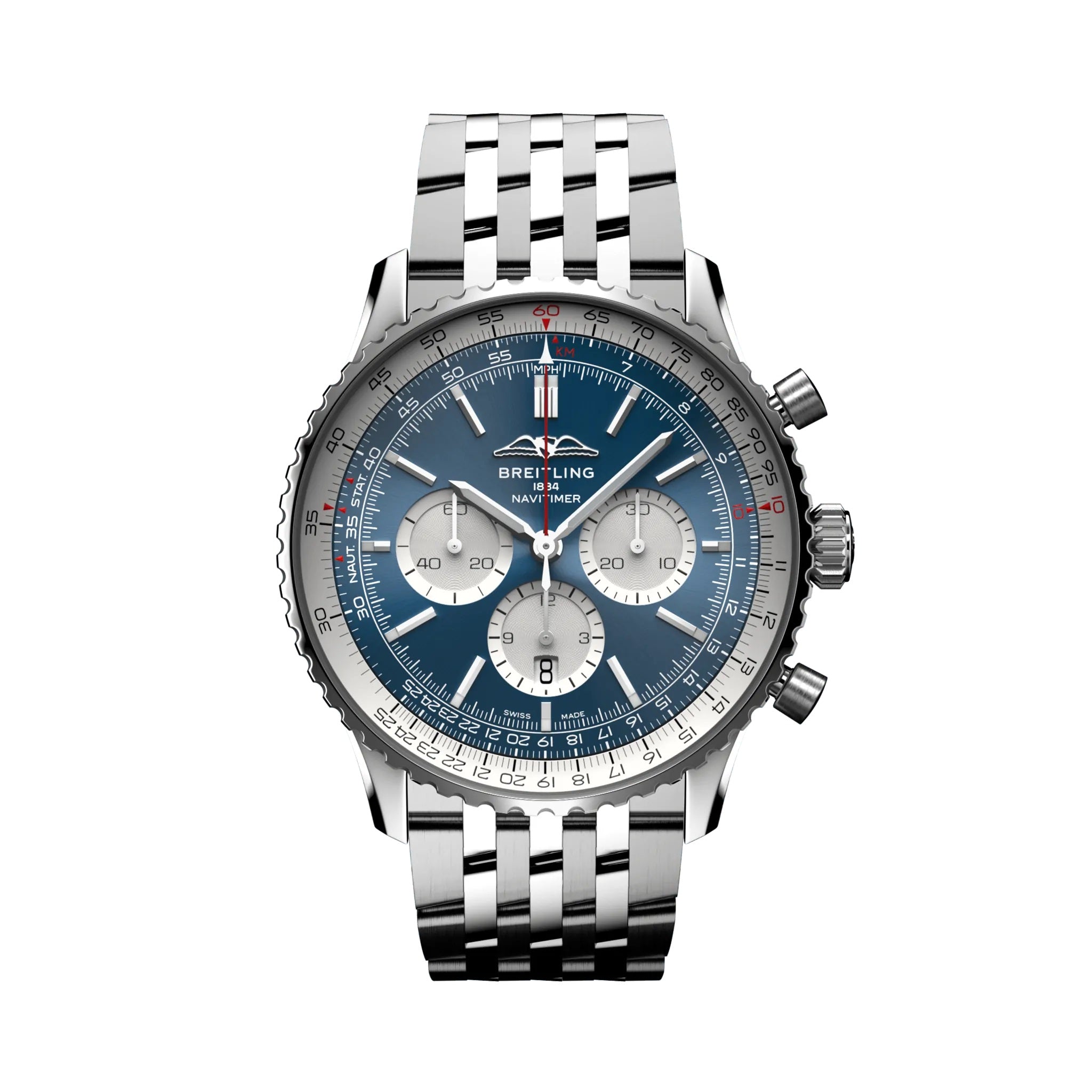breitling-navitimer-b01-chronograph-46-stainless-steel-ref-ab0137211c1a1-3ngj0.jpg Breitling Navitimer B01 Chronograph 46 Stainless Steel Ref# AB0137211C1A1 - Image 1