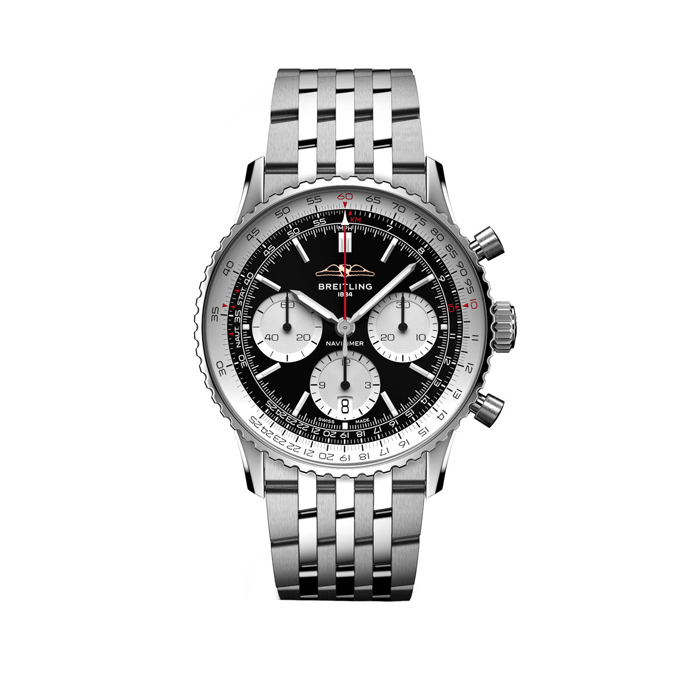 breitling-navitimer-b01-chronograph-ref-ab0139211b1a1-kmvpr.jpg Breitling Navitimer B01 Chronograph Ref# AB0139211B1A1 - Image 1