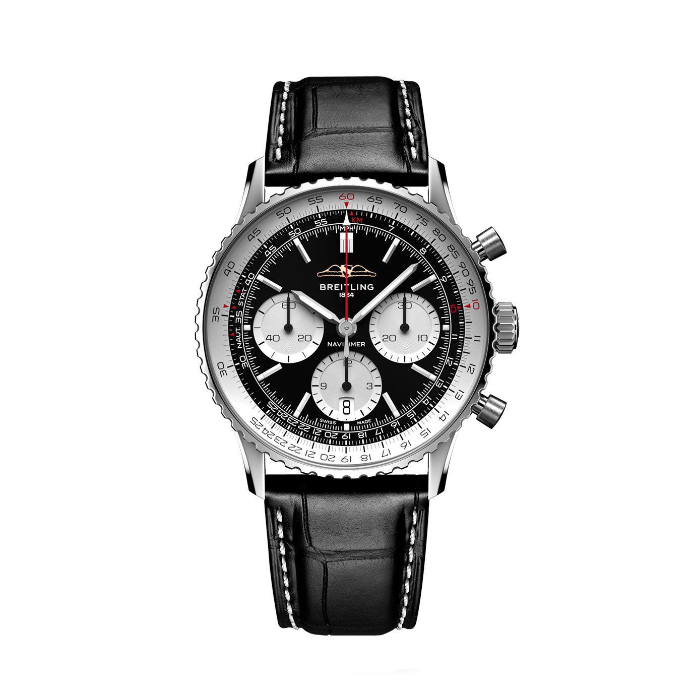 breitling-navitimer-b01-chronograph-ref-ab0139211b1p1-lx8c2.jpg Breitling Navitimer B01 Chronograph Ref# AB0139211B1P1 - Image 1