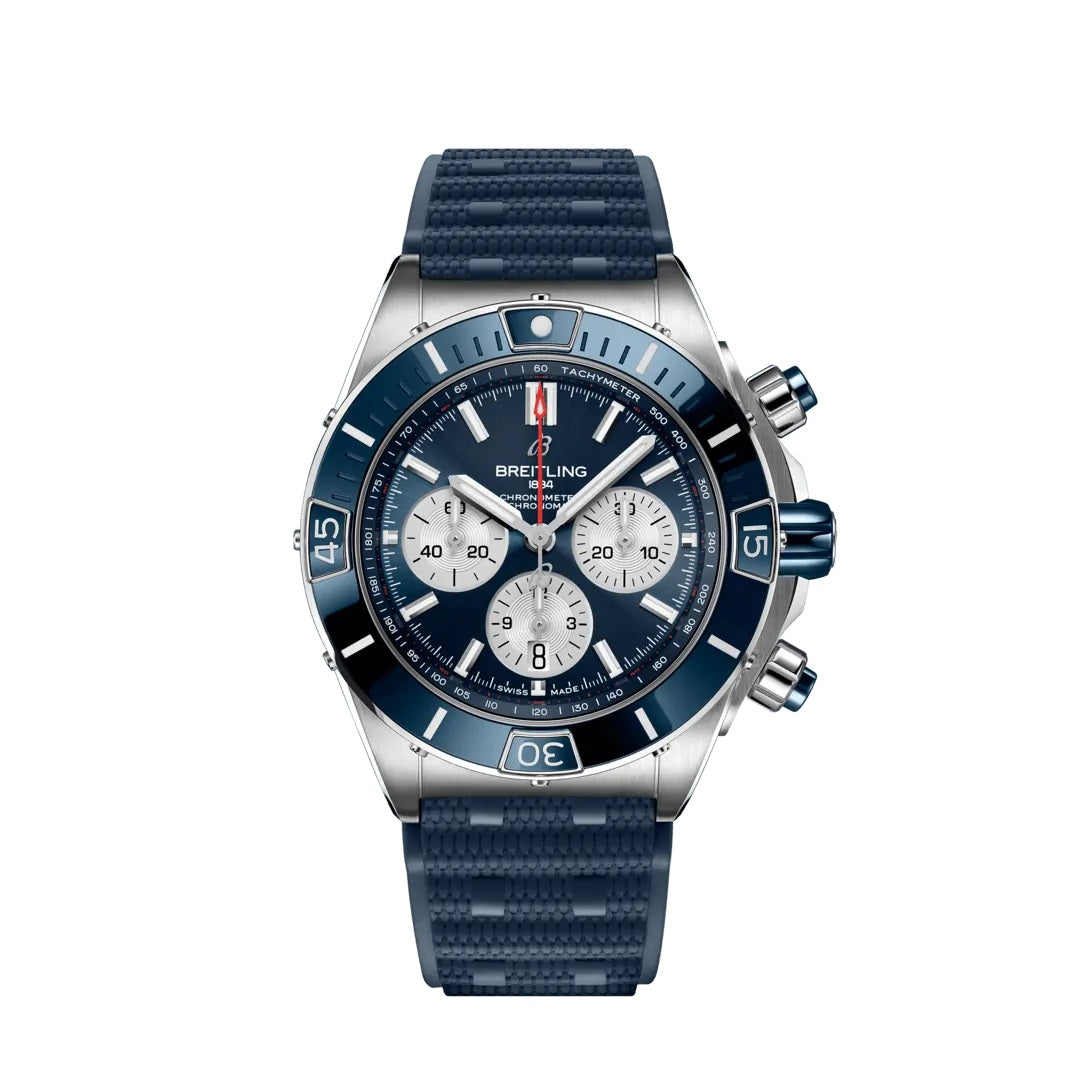 breitling-super-chronomat-b01-44-stainless-steel-ref-ab0136161c1s1-meeld.jpg Breitling Super Chronomat B01 44 Stainless Steel Ref# AB0136161C1S1 - Image 1
