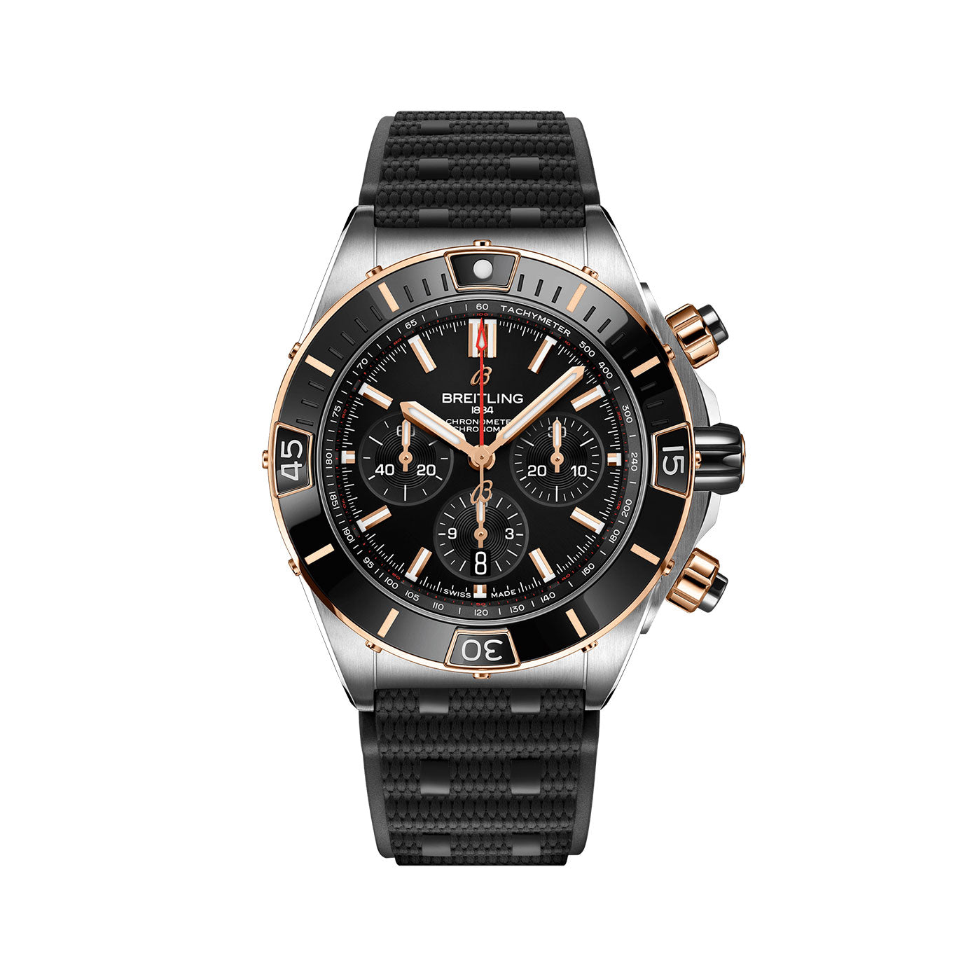 breitling-super-chronomat-b01-ref-ub0136251b1s1-kis9q.jpg Breitling Super Chronomat B01 Ref# UB0136251B1S1 - Image 1