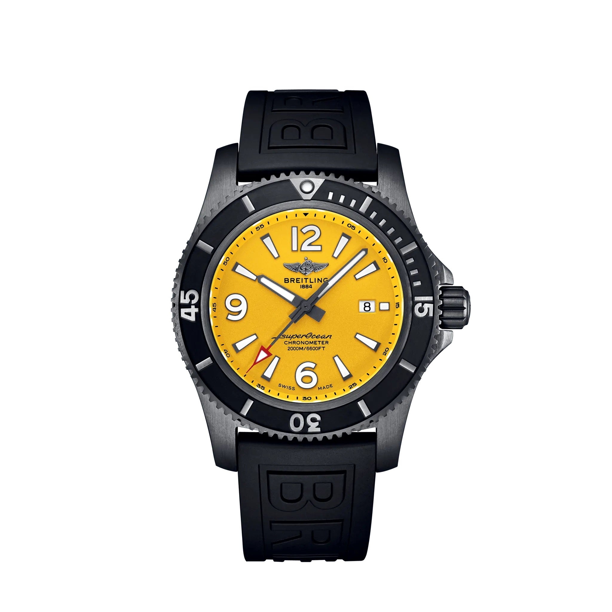 breitling-superocean-automatic-46-black-steel-dlc-coated-stainless-steel-ref-m17368d71i1s1-qw8td.jpg Breitling Superocean Automatic 46 Black Steel DLC-Coated Stainless Steel Ref# M17368D71I1S1 - Image 1
