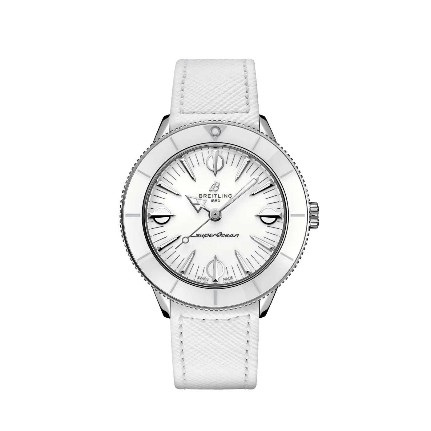 breitling-superocean-heritage-57-pastel-paradise-stainless-steel-38-mm-ref-a10340a71a1x1-rfpt1.jpg Breitling Superocean Heritage ’57 Pastel Paradise Stainless Steel 38 mm Ref# A10340A71A1X1 - Image 1
