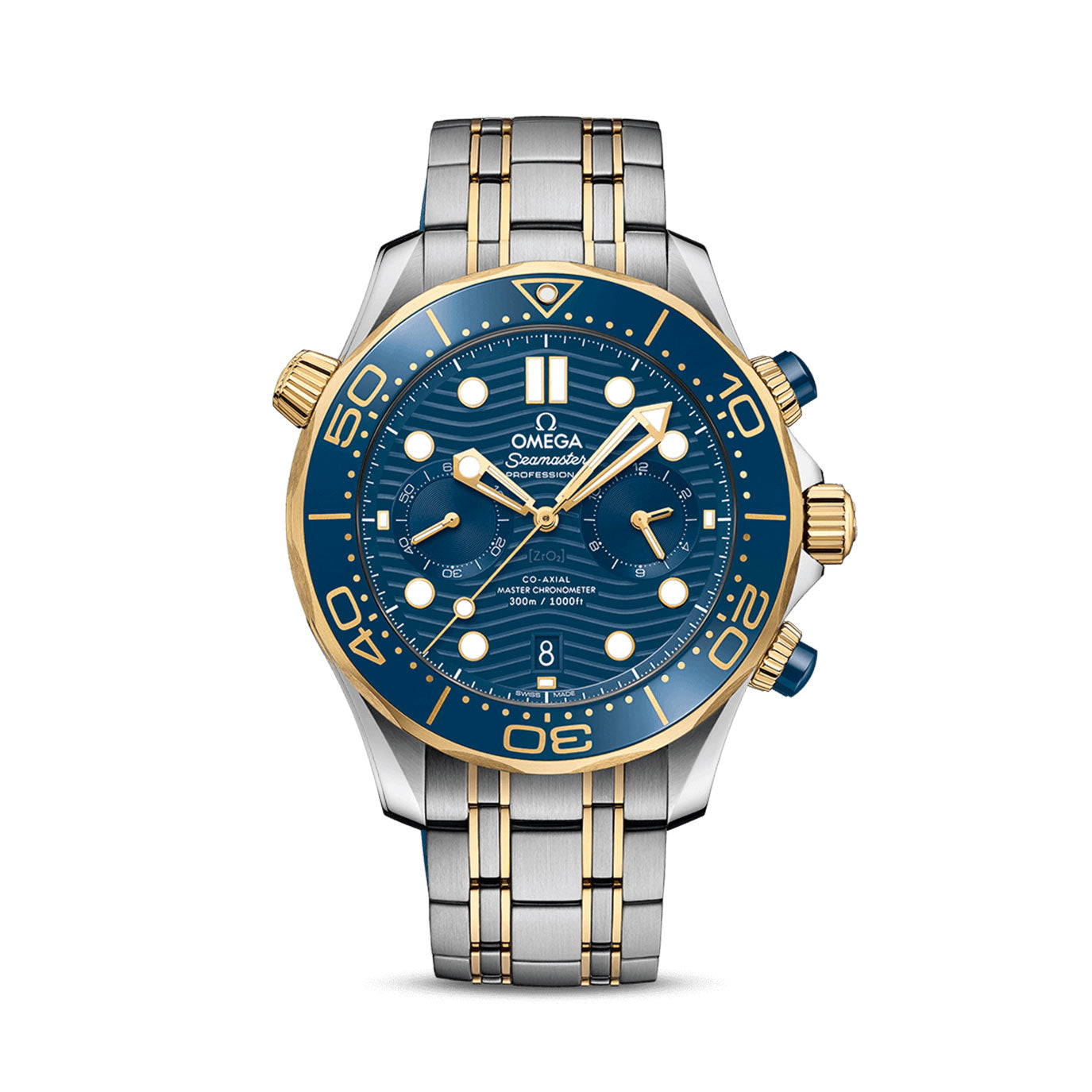 omega-seamaster-diver-300m-coaxial-master-chronometer-chronograph-ref-21020445103001-iv3ls.jpg Omega Seamaster DIVER 300M CO‑AXIAL MASTER CHRONOMETER CHRONOGRAPH Ref# 210.20.44.51.03.001 - Image 1