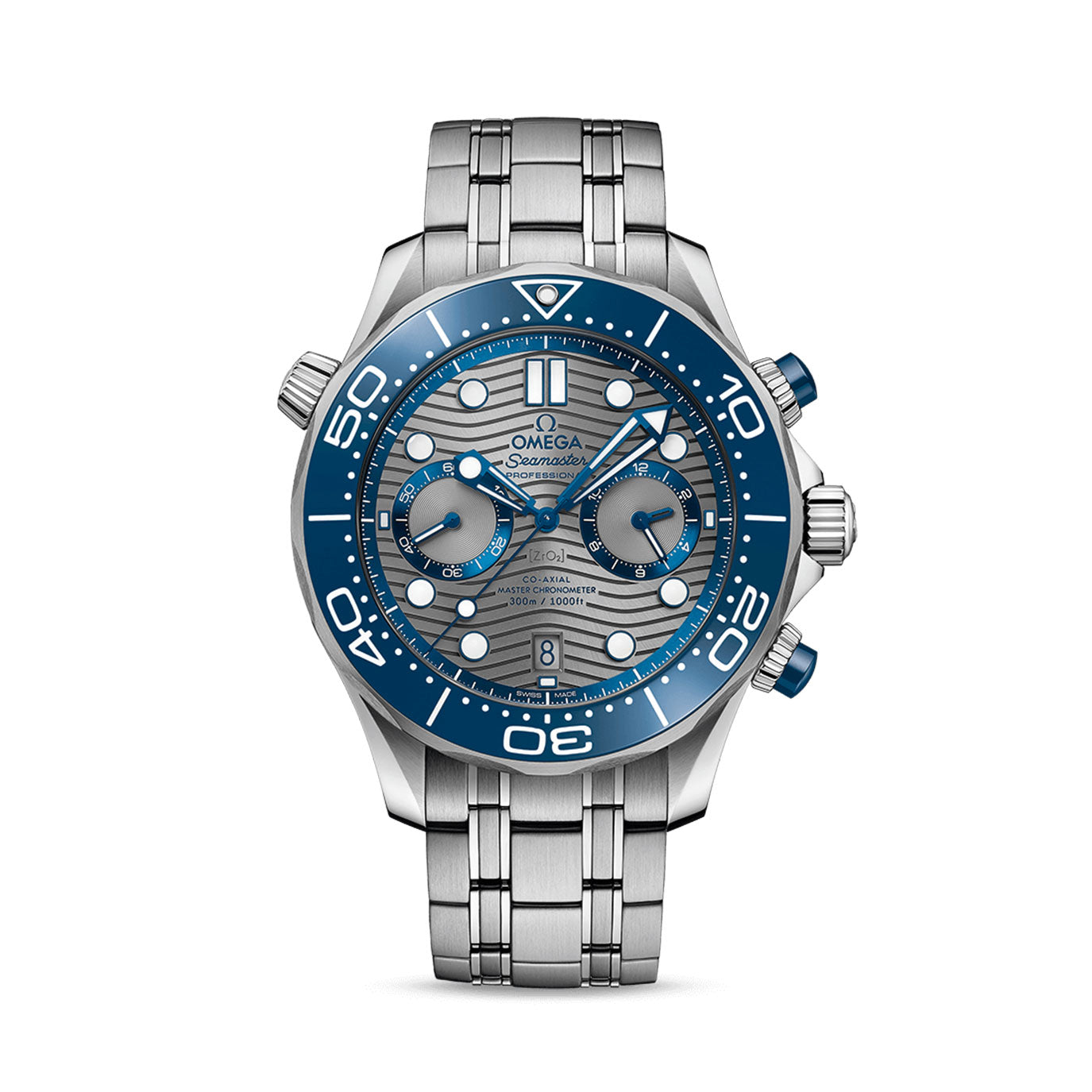 omega-seamaster-diver-300m-coaxial-master-chronometer-chronograph-ref-21030445106001-r9lz8.jpg Omega Seamaster DIVER 300M CO‑AXIAL MASTER CHRONOMETER CHRONOGRAPH Ref# 210.30.44.51.06.001 - Image 1