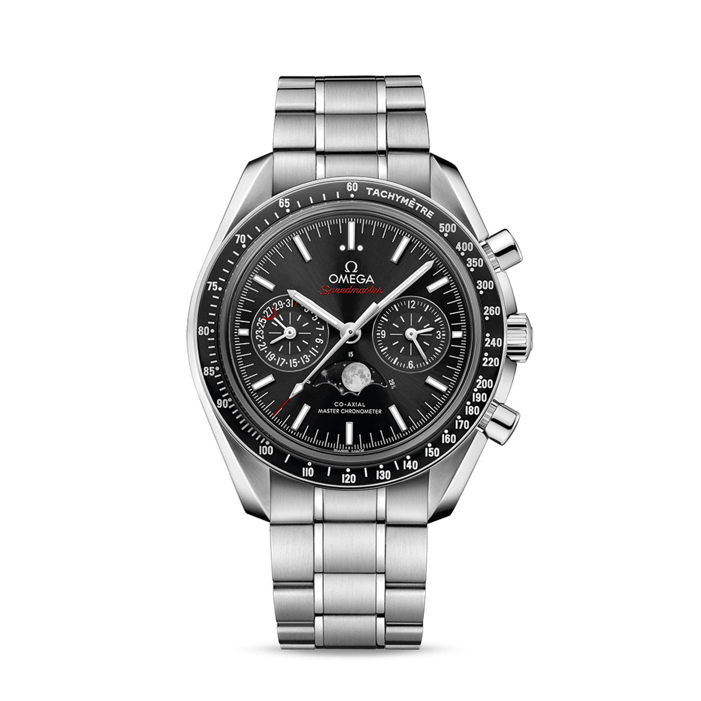 omega-speedmaster-moonphase-coaxial-master-chronometer-moonphase-chronograph-ref-30430445201001-2utny.jpg Omega Speedmaster MOONPHASE CO‑AXIAL MASTER CHRONOMETER MOONPHASE CHRONOGRAPH Ref# 304.30.44.52.01.001 - Image 1
