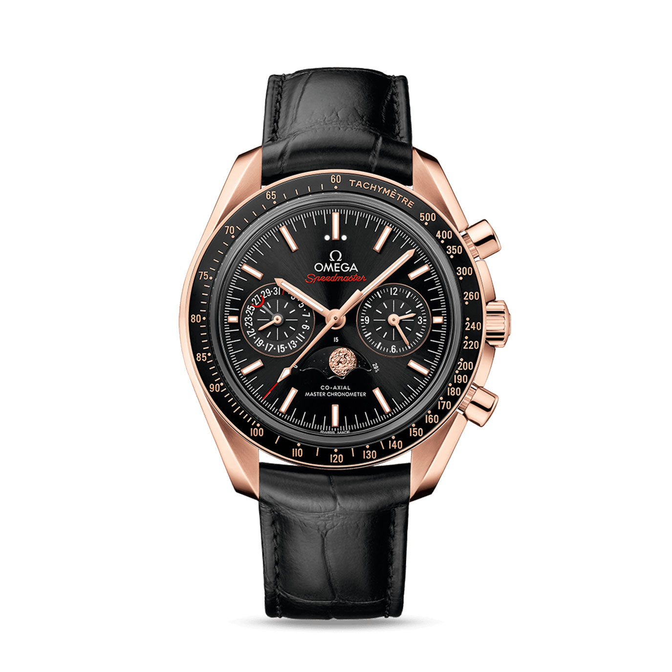 omega-speedmaster-moonphase-coaxial-master-chronometer-moonphase-chronograph-ref-30463445201001-rwcy2.jpg Omega Speedmaster MOONPHASE CO‑AXIAL MASTER CHRONOMETER MOONPHASE CHRONOGRAPH Ref# 304.63.44.52.01.001 - Image 1