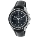 Omega Speedmaster Moonwatch Black Leather Strap 42mm 310.32.42.50.01.002 - Image 7