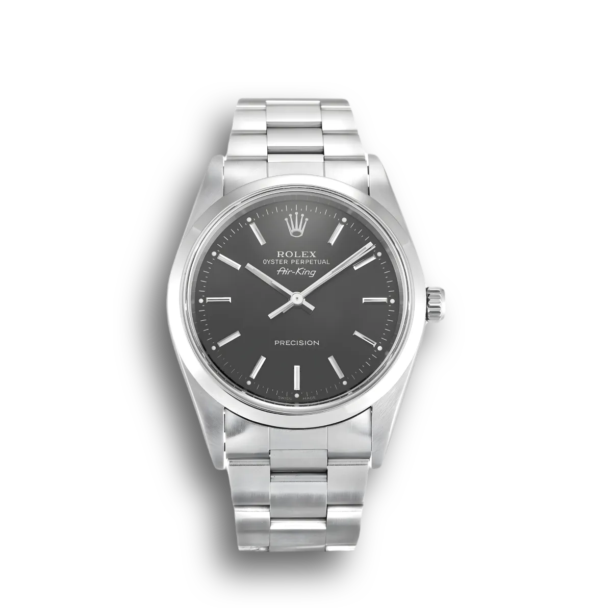 rolex-air-king-34mm-dial-black-ref14000-ai3eo.webp Rolex Air-King 34mm Dial Black Ref.14000 - Image 1