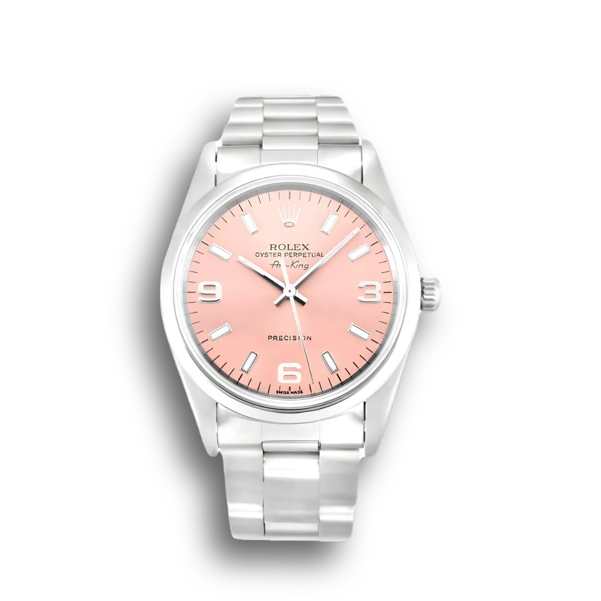 rolex-air-king-34mm-dial-pink-ref14000-ug3ea.webp Rolex Air-King 34mm Dial Pink Ref.14000 - Image 1