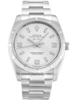 Rolex Air-King 34mm Dial Silver Ref.114210 - Image 2