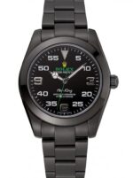 Rolex Air-King 38mm Dial Black Ref.1454019 - Image 2