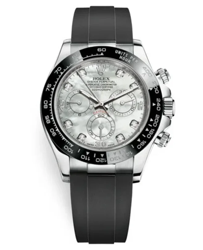 rolex-cosmograph-daytona-116519ln-mop-diamond-dial-oysterflex-white-gold-mens-watch-zhmwp.webp Rolex Cosmograph Daytona 116519LN MOP Diamond Dial Oysterflex White Gold Mens Watch - Image 1