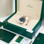 ROLEX COSMOGRAPH DAYTONA WHITE GOLD BLUE DIAL 116509 - Image 10