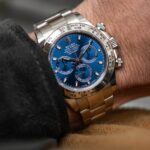 ROLEX COSMOGRAPH DAYTONA WHITE GOLD BLUE DIAL 116509 - Image 11