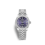 Rolex Datejust 31, Oystersteel, 18kt White Gold and diamonds, Ref# 278384RBR-0030 - Image 10