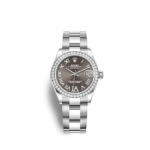 Rolex Datejust 31, Oystersteel, 18kt White Gold and diamonds, Ref# 278384RBR-0031 - Image 7