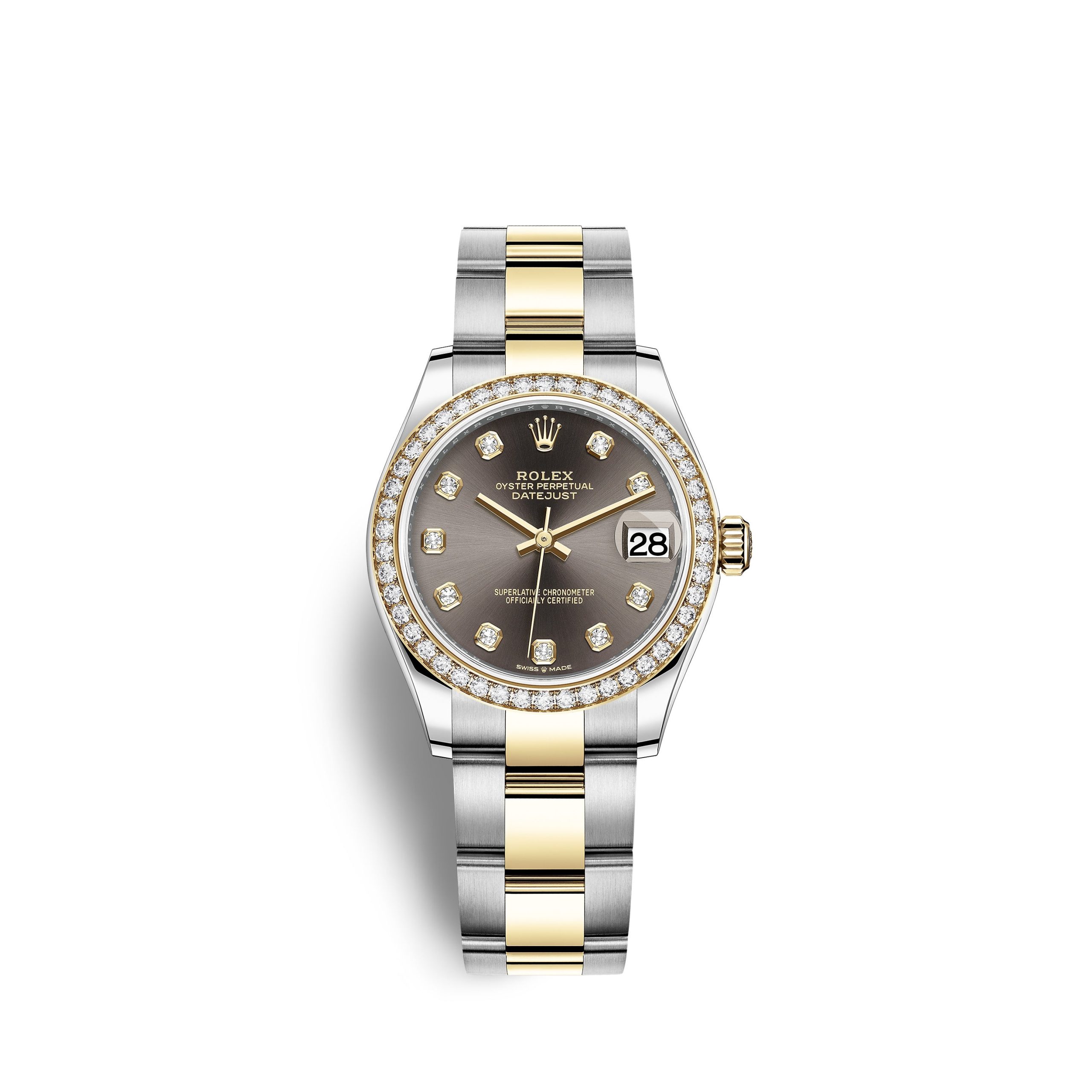 rolex-datejust-31-oystersteel-18kt-yellow-gold-and-diamonds-ref-278383rbr-0021-s4zrn.jpg Rolex Datejust 31, Oystersteel, 18kt Yellow Gold and diamonds, Ref# 278383RBR-0021 - Image 1