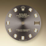 Rolex Datejust 31, Oystersteel, 18kt Yellow Gold and diamonds, Ref# 278383RBR-0021 - Image 7