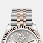 Rolex Datejust 31mm, Oystersteel and 18k Everose Gold and Diamonds, Ref# 278271-0032 - Image 5
