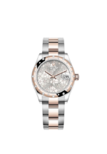 Rolex Datejust 31mm, Oystersteel and 18k Everose Gold with Diamonds, Ref# 278341rbr-0031 - Image 10