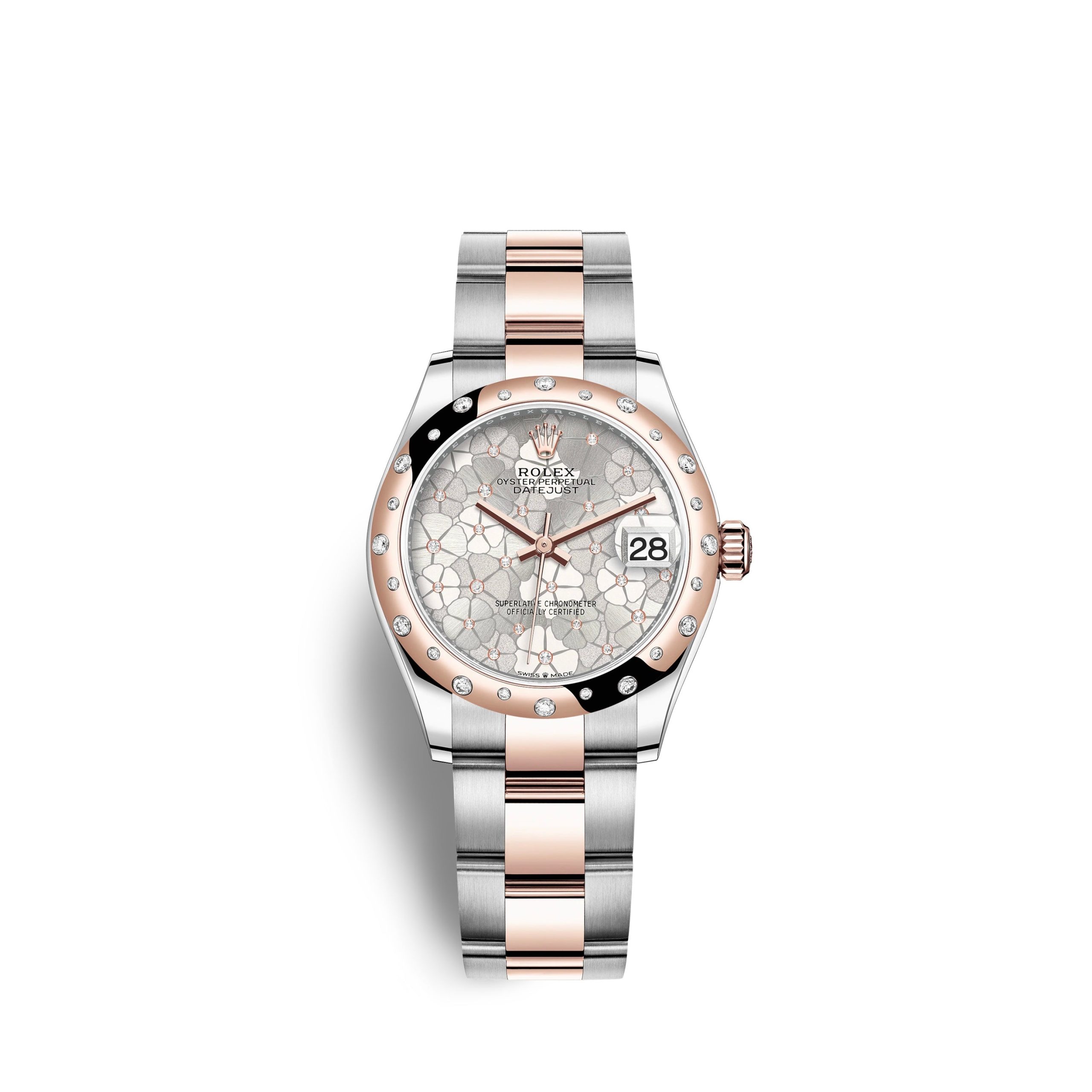rolex-datejust-31mm-oystersteel-and-18k-everose-gold-with-diamonds-ref-278341rbr-0031-one5b.jpg Rolex Datejust 31mm, Oystersteel and 18k Everose Gold with Diamonds, Ref# 278341rbr-0031 - Image 1