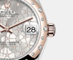 Rolex Datejust 31mm, Oystersteel and 18k Everose Gold with Diamonds, Ref# 278341rbr-0032 - Image 7