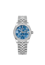 Rolex Datejust 31mm, Oystersteel and 18k White Gold with Diamonds, Ref# 278384rbr-0040 - Image 10