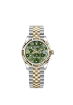 Rolex Datejust 31mm, Oystersteel and 18k Yellow Gold and Diamonds, Ref# 278273-0032 - Image 10