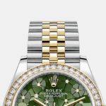 Rolex Datejust 31mm, Oystersteel and 18k Yellow Gold with Diamonds, Ref# 278383rbr-0032 - Image 5